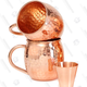 Set of 2 Moscow Mule Copper Mugs with Shot Glass | $15 | Amazon | Promo code 7OAHZLPU